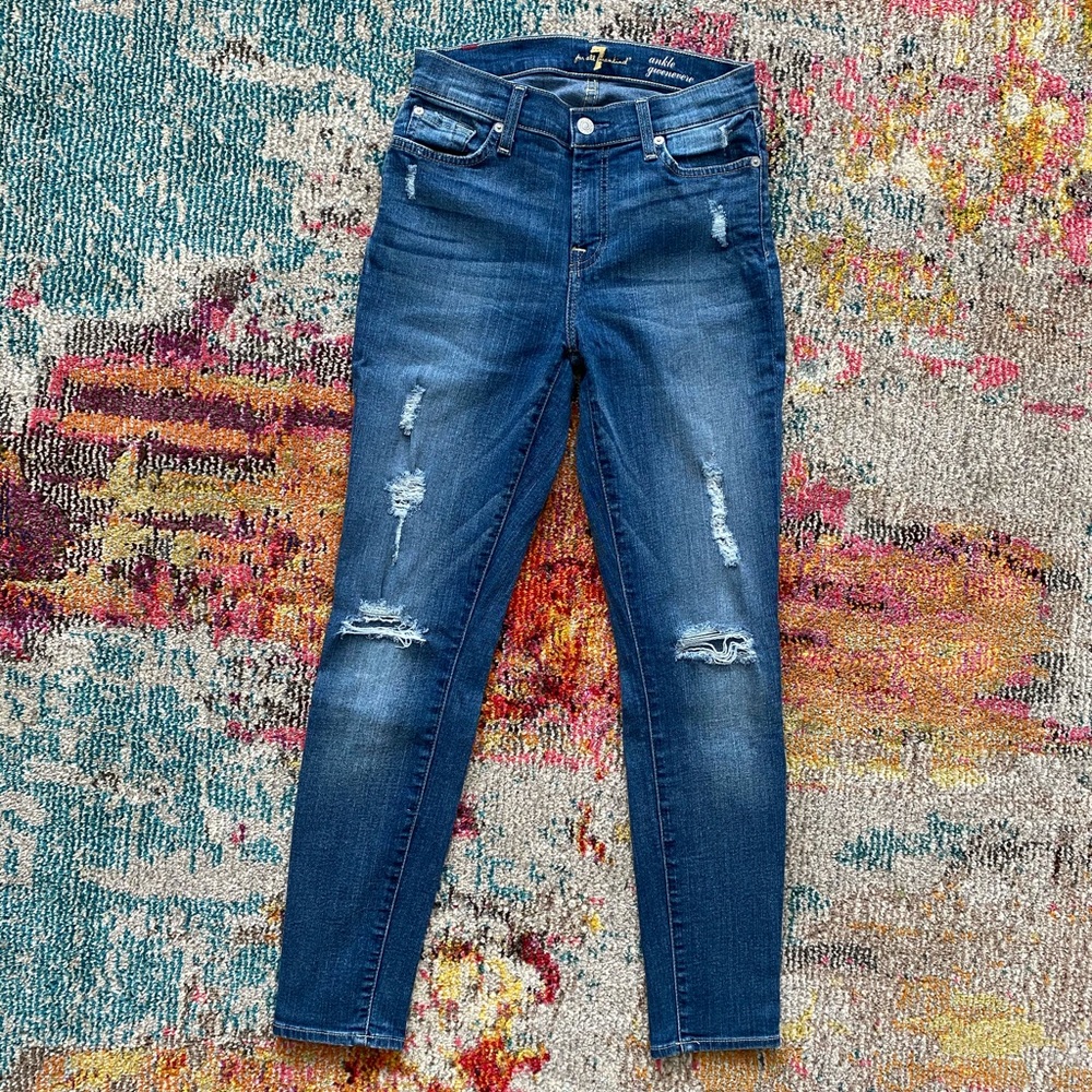 7 for all mankind ankle gwenevere size 26